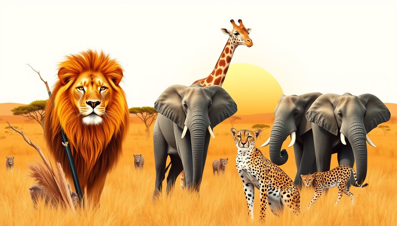 Top 10 Animals You’ll See on an African Safari