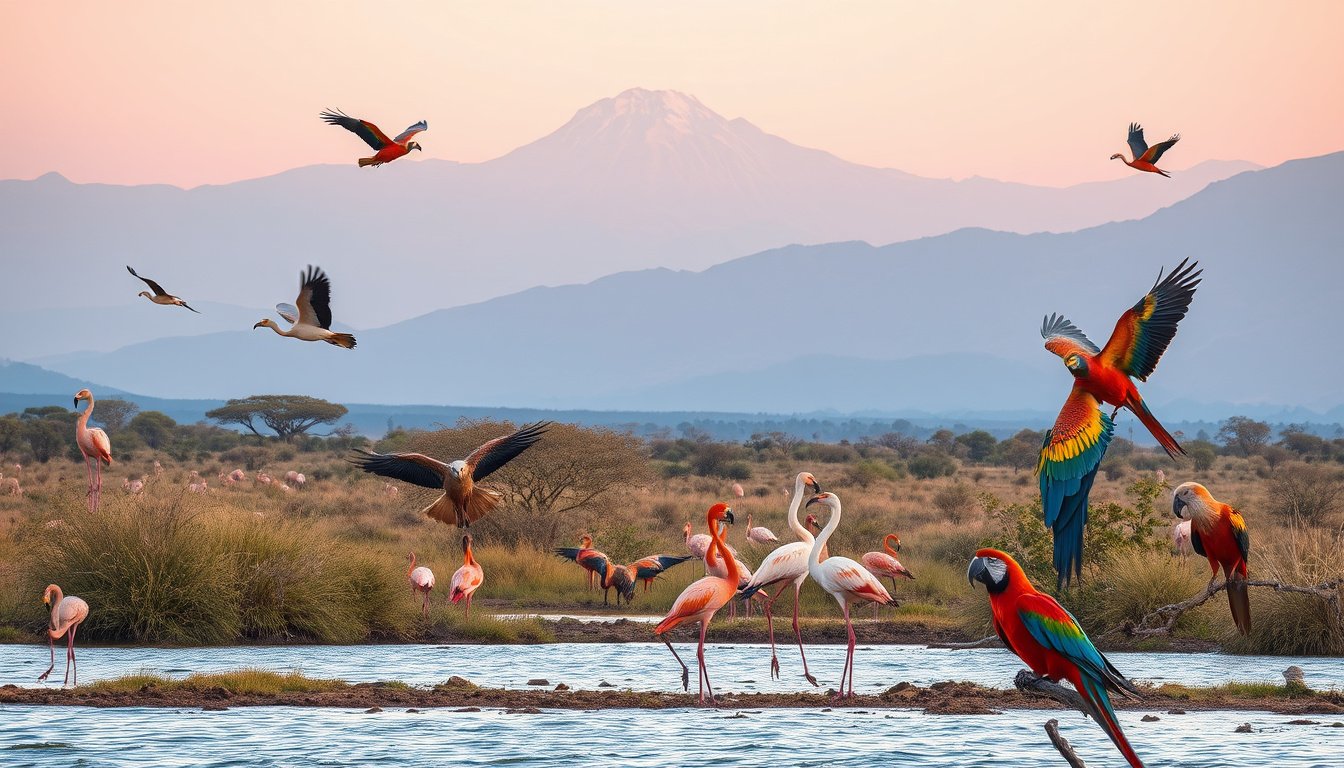 Top Birdwatching Destinations in East Africa